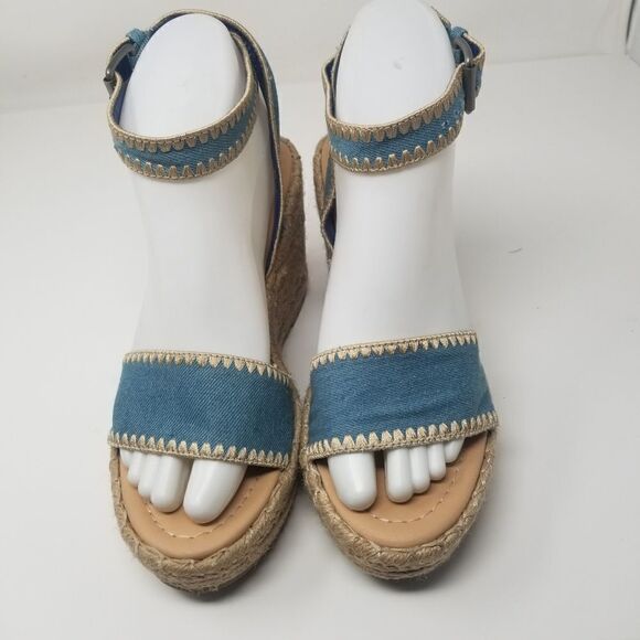 COCONUTS BY MATISSE, FRENCHIE ESPADRILLE WEDGES. SIZE 6.5 M. - Picture 5 of 15